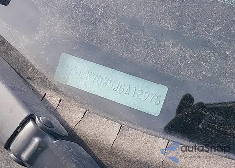 2018 Ford Explorer Xlt from USA, damaged, VIN 1FM5K7D88JGA12975